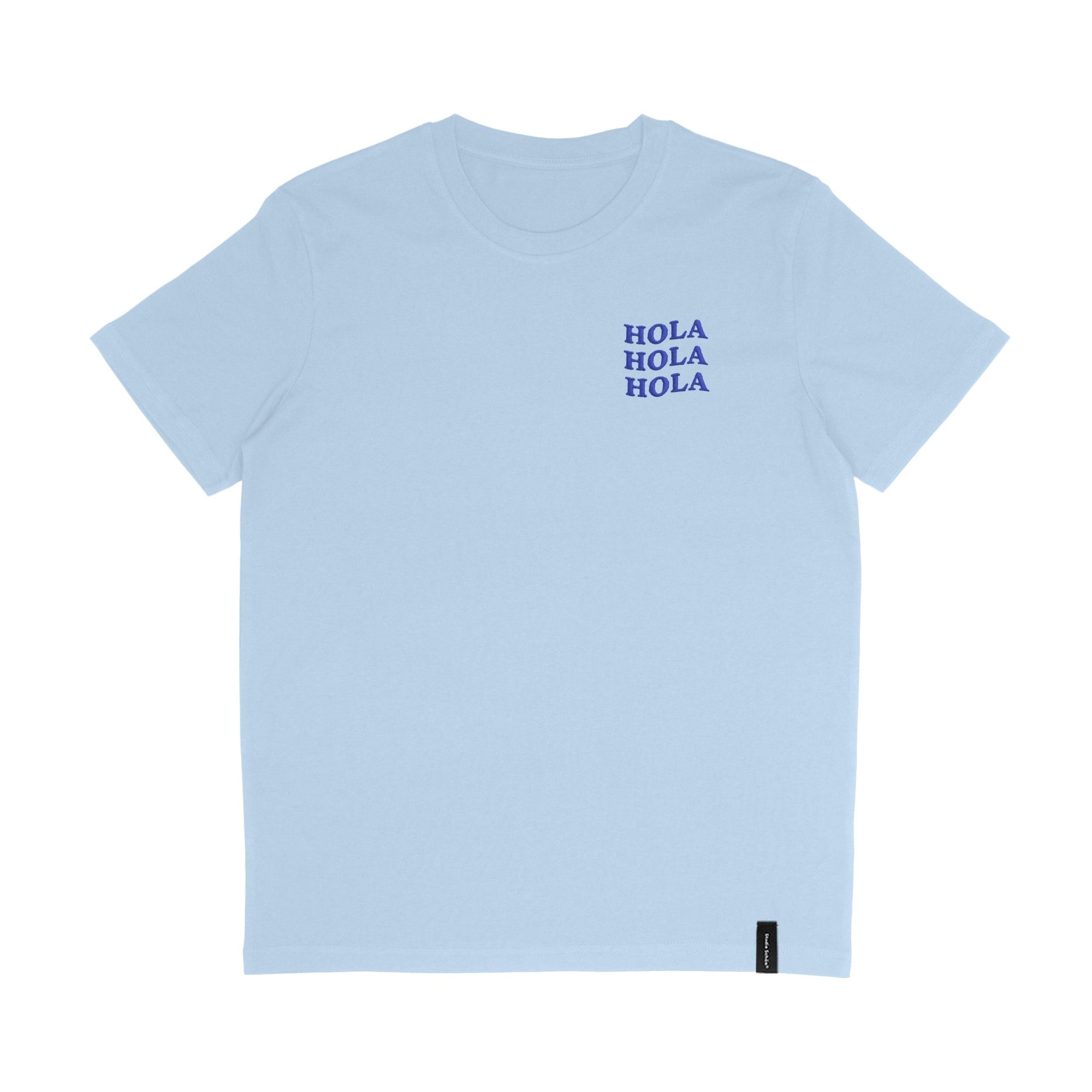 Organic T-Shirt HOLA Stick | unisex | Hellblau - Studio Schön®