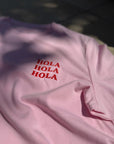 Organic T-Shirt HOLA Stick | unisex | Rosa - Studio Schön®