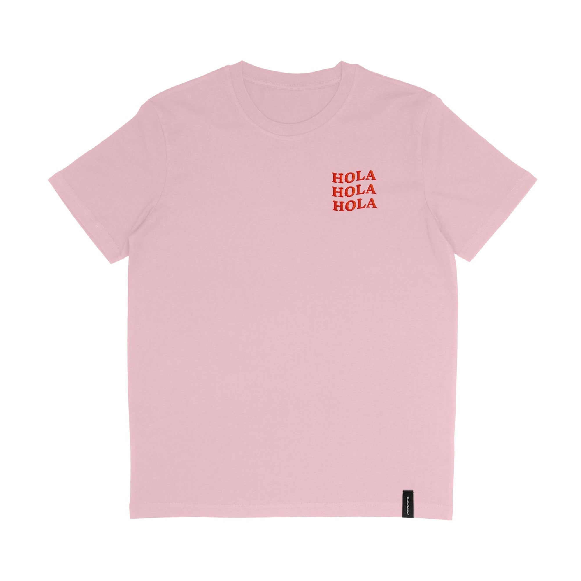 Organic T-Shirt HOLA Stick | unisex | Rosa - Studio Schön®