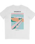 Organic T-Shirt RÖMERBRÜCKE Trier Kollektion | unisex | Weiß - Studio Schön®