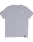 Organic T-Shirt Smiley Stick Weiß | unisex | Lavendel - Studio Schön®