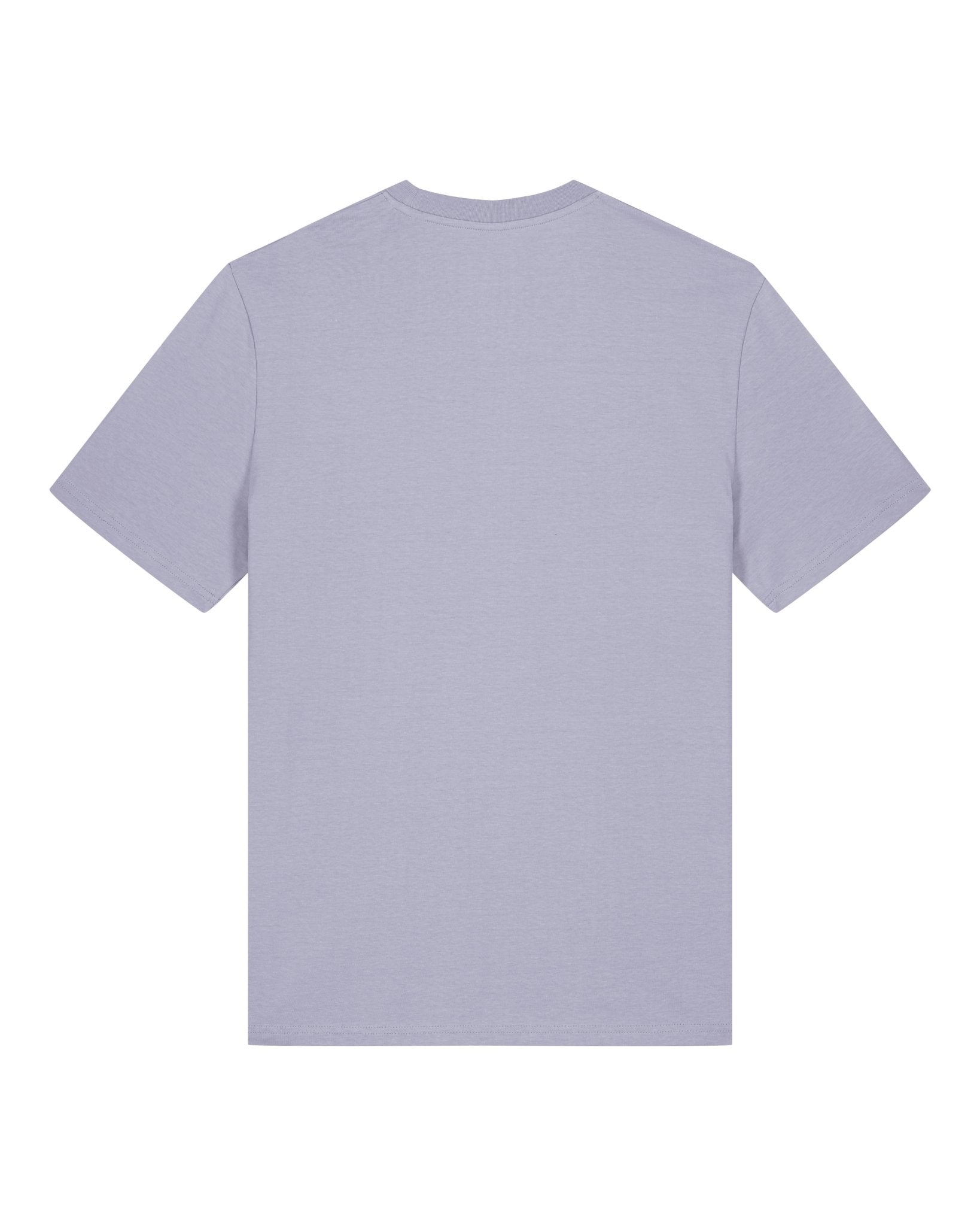 Organic T-Shirt Smiley Stick Weiß | unisex | Lavendel - Studio Schön®