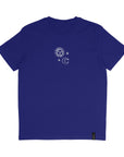 Organic T-Shirt SONNE MOND STERNE Stick | unisex | Kobaltblau - Studio Schön®