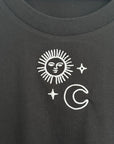 Organic T-Shirt SONNE MOND STERNE Stick | unisex | Schwarz - Studio Schön®