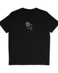 Organic T-Shirt SONNE MOND STERNE Stick | unisex | Schwarz - Studio Schön®