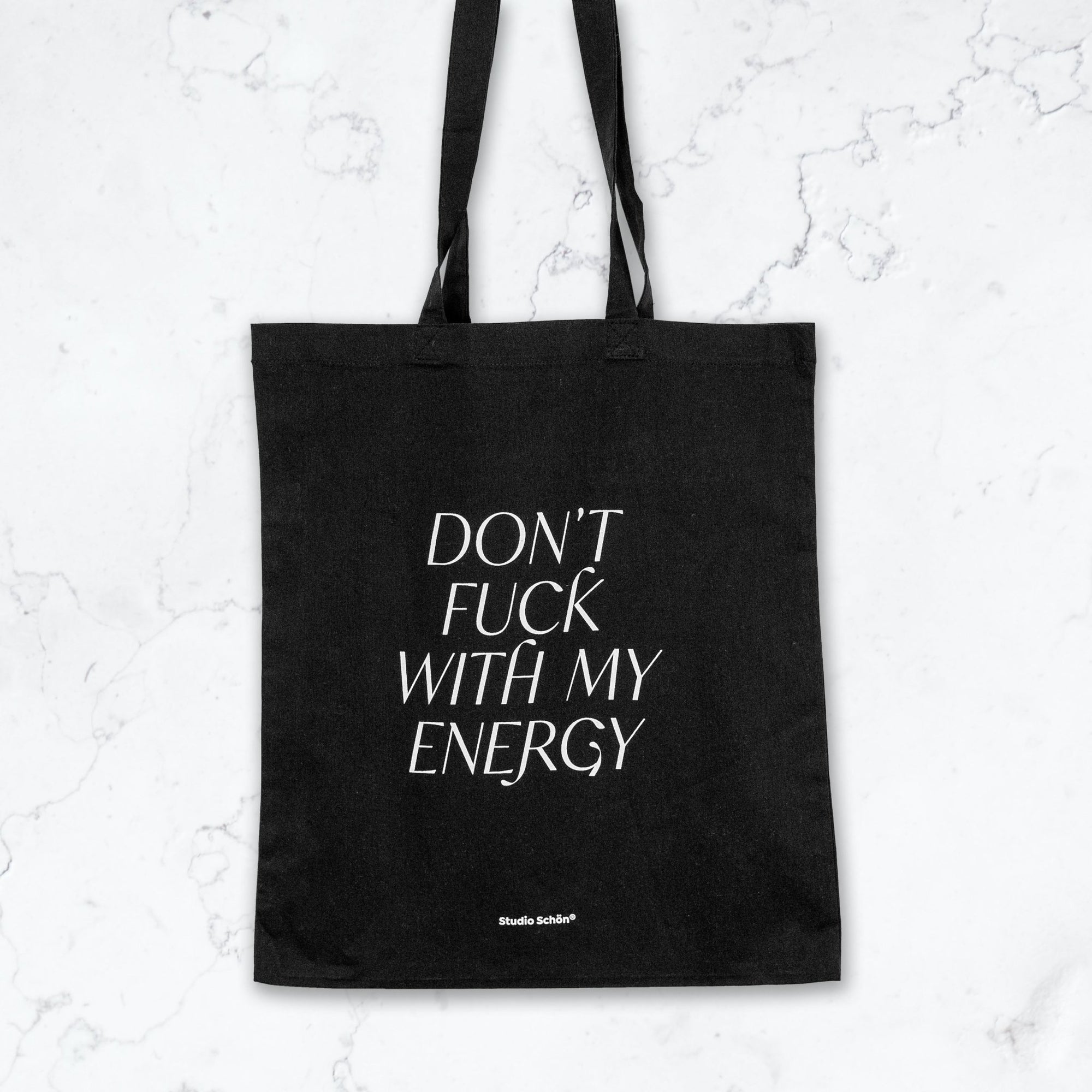 ACCESSOIRES – Baumwolltasche DON&#39;T FUCK WITH MY ENERGY - Studio Schön®