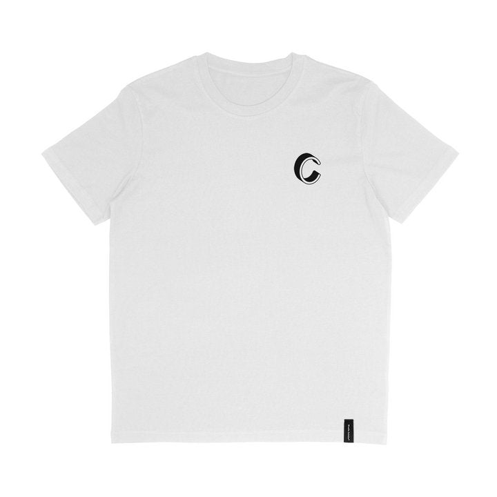Organic T-Shirt BUCHSTABE C | unisex | small print - Studio Schön®