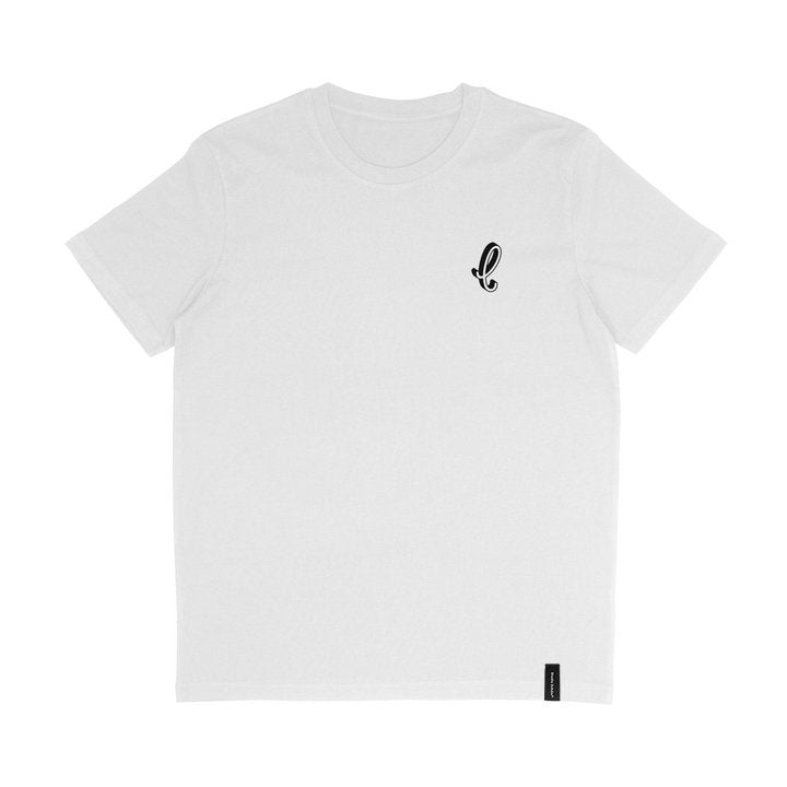 Organic T-Shirt BUCHSTABE L | unisex | small print - Studio Schön®