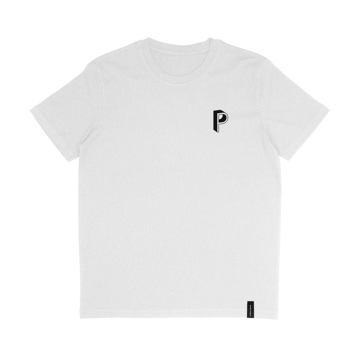 Organic T-Shirt BUCHSTABE P | unisex | small print - Studio Schön®