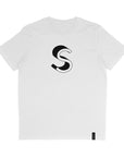 Organic T-Shirt BUCHSTABE S | unisex | big print - Studio Schön®